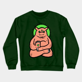 Spirit animal: Hippo Crewneck Sweatshirt